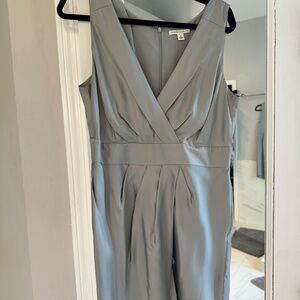NWT Banana Republic Grey Silk Dress